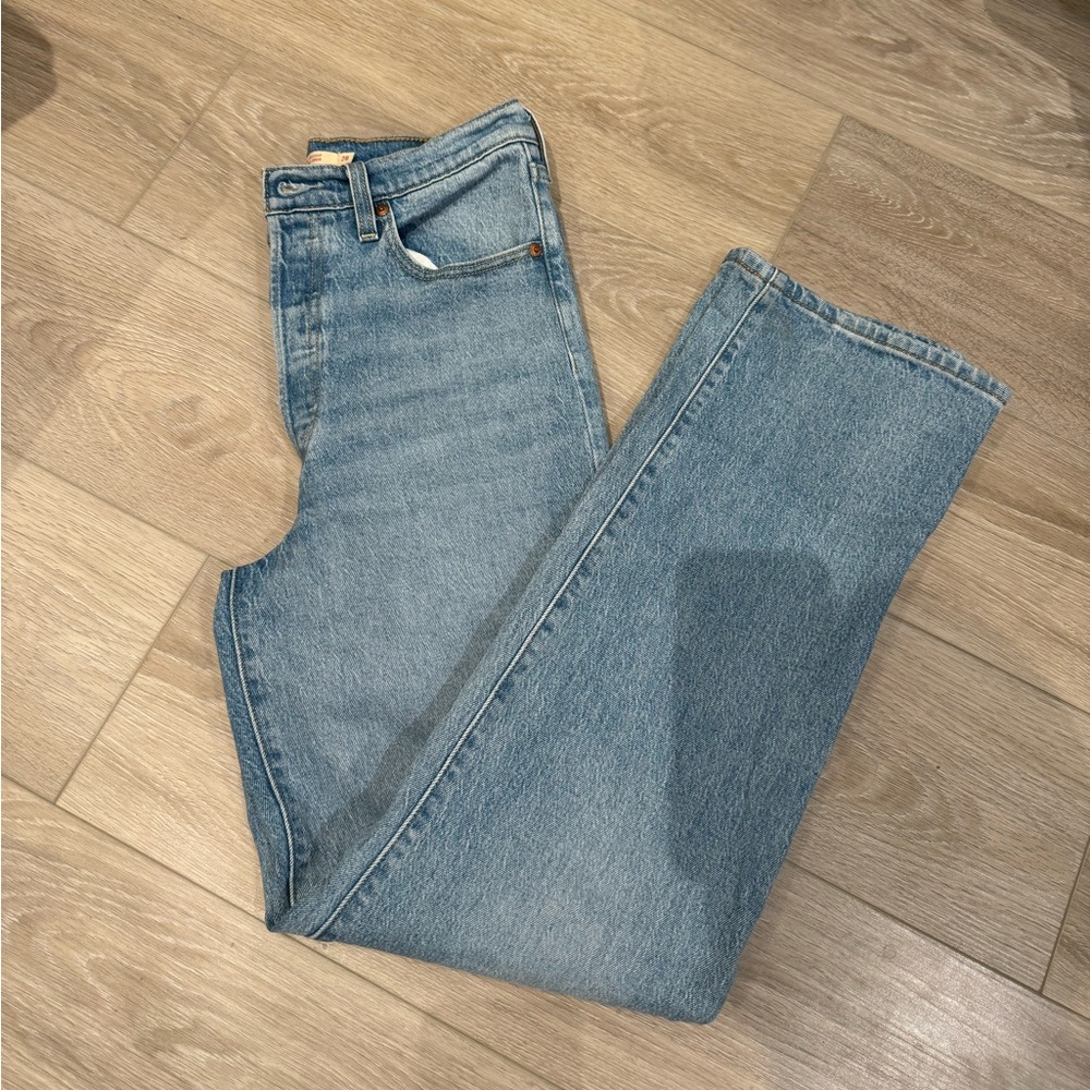 Levi’s ribcage straight jeans